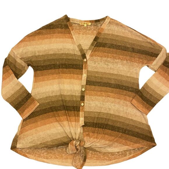 Andree by Unit Lightweight Striped Top - Picture 13 of 13